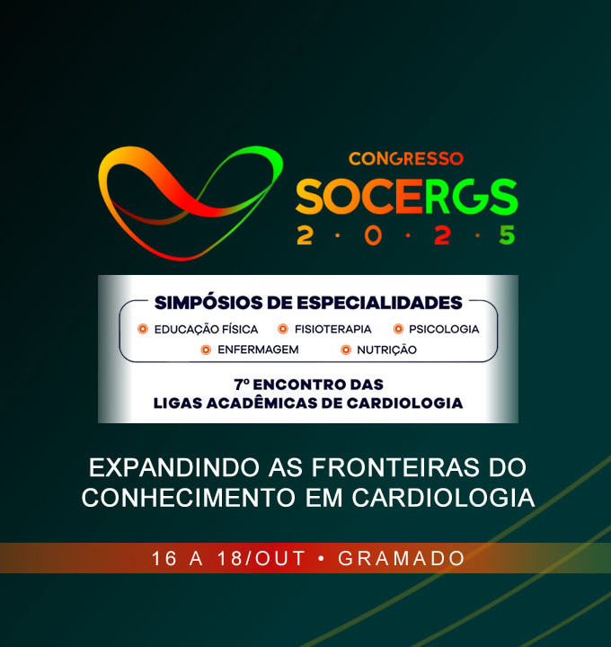 SOCERGS 2025 - Congresso Socergs 2025